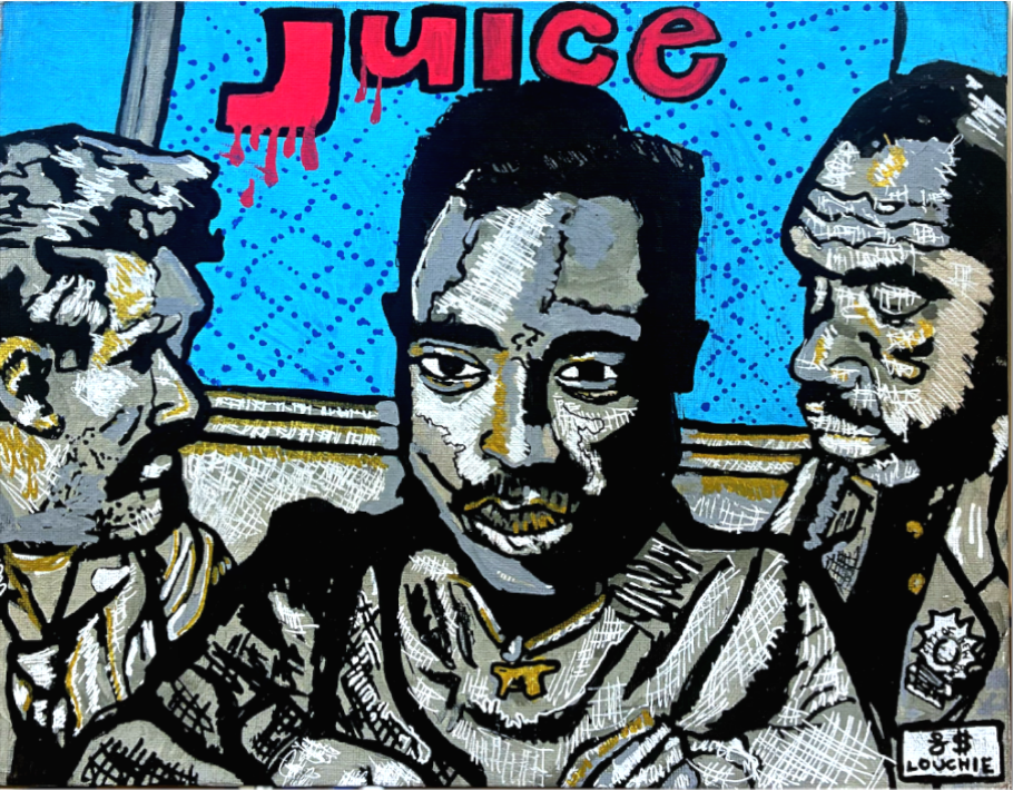 Tupac “Juice” Painting By Louchie Money